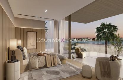 Villa - 5 - 6 for sale in Beach Collection Frond F - Beach Collection - Palm Jebel Ali - Dubai