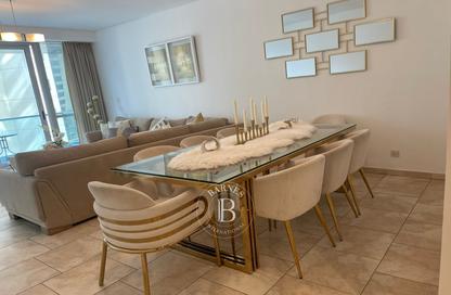Apartment - 2 - 2 for rent in Al Fattan Marine Tower - Al Fattan Marine Towers - Jumeirah Beach Residence - Dubai