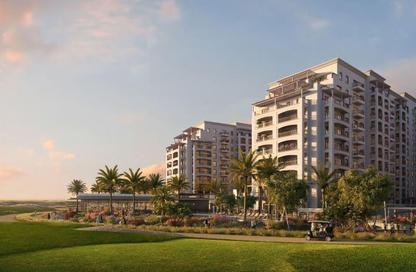 Apartment - Studio - 1 Bathroom for rent in Apartments 4 - Yas Golf Collection - Yas Island - Abu Dhabi