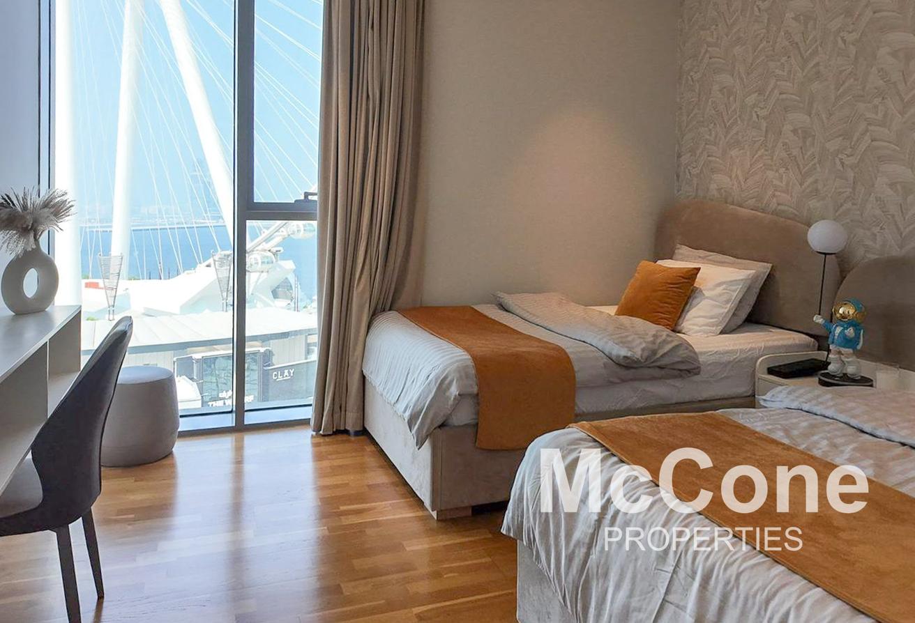 High Floor | Fully Furnished | Dubai Eye View photo 12