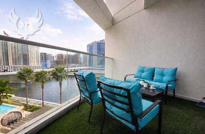 Apartment - Studio - 1 Bathroom for sale in Damac Maison Prive A - Damac Maison Prive - Business Bay - Dubai