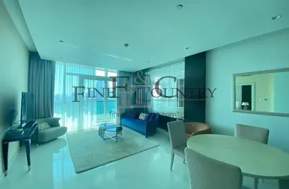 شقة - غرفة نوم - 1 حمام للايجار في برج أبر كريست - وسط مدينة دبي - دبي