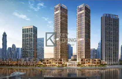 Apartment - 1 Bathroom for sale in Peninsula Four - Peninsula - Business Bay - Dubai