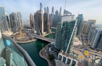 Apartment - 1 Bedroom - 2 Bathrooms for rent in Time Place Tower - Dubai Marina - Dubai