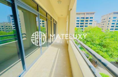 Apartment - 3 - 2 for rent in Al Ghaf 2 - Al Ghaf - Greens - Dubai