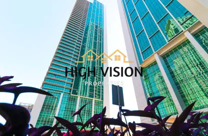 Apartment - 2 Bedrooms - 3 Bathrooms for rent in Ocean Terrace - Marina Square - Al Reem Island - Abu Dhabi