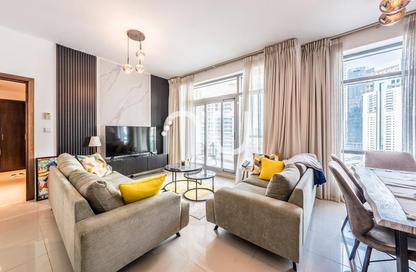Apartment - 1 Bedroom - 2 Bathrooms for rent in Blakely Tower - Park Island - Dubai Marina - Dubai