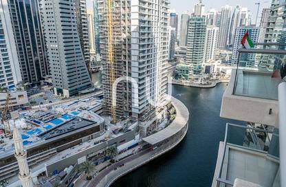 Apartment - 1 Bedroom - 2 Bathrooms for rent in Blakely Tower - Park Island - Dubai Marina - Dubai