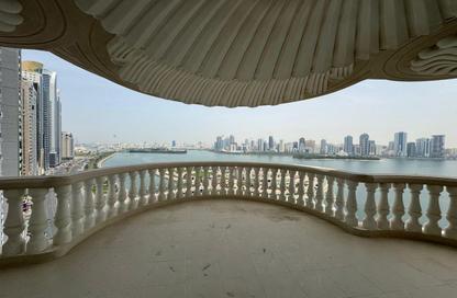 Apartment - 4 Bedrooms - 5 Bathrooms for rent in Thuraya Al Majaz Building - Al Majaz 3 - Al Majaz - Sharjah