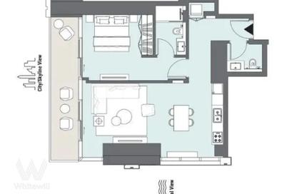 Apartment - 1 Bedroom - 2 Bathrooms for sale in Peninsula Four - Peninsula - Business Bay - Dubai