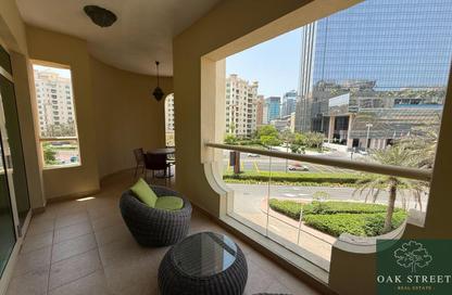 Apartment - 3 Bedrooms - 3 Bathrooms for rent in Al Das - Shoreline Apartments - Palm Jumeirah - Dubai