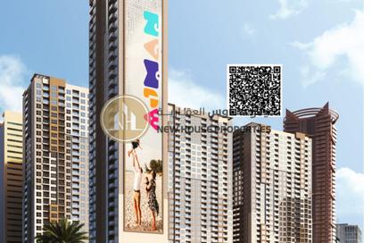 Apartment - Studio - 1 Bathroom for sale in Ajman One Towers - Al Sawan - Ajman