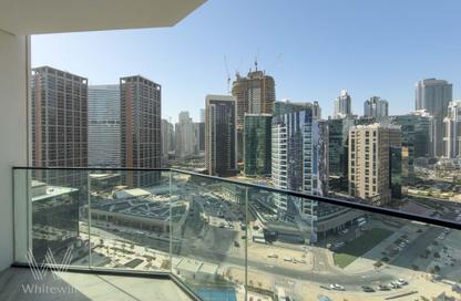 Apartment - Studio - 1 Bathroom for rent in Peninsula Three - Peninsula - Business Bay - Dubai