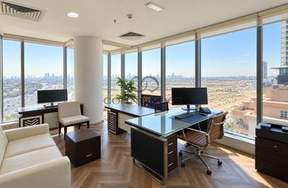 Office Space - Studio - 1 for rent in I Rise Tower - Barsha Heights (Tecom) - Dubai Office Space - Studio - 1 for rent in I Rise Tower - Barsha Heights (Tecom) - Dubai