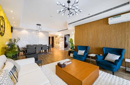 Apartment - 3 Bedrooms - 5 Bathrooms for rent in Churchill Residency Tower - Churchill Towers - Business Bay - Dubai