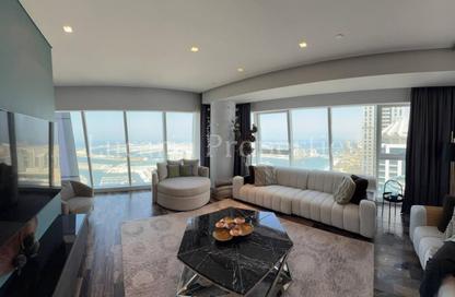 Apartment - 4 Bedrooms - 5 Bathrooms for rent in Damac Heights - Dubai Marina - Dubai