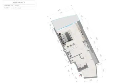 Apartment - 1 Bedroom - 1 Bathroom for sale in Tiger Downtown Ajman - Al Alia - Ajman