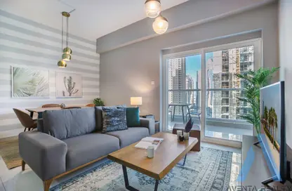 شقة - غرفة نوم - 2 حمامات للبيع في برج كنتننتال - دبي مارينا - دبي