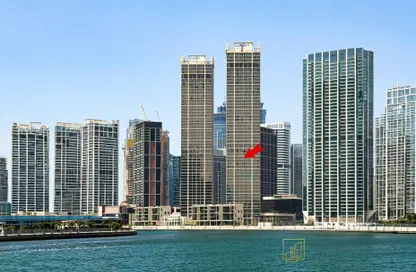 شقة - غرفة نوم - 2 حمامات للبيع في بننسولا  4 - بنينسولا - الخليج التجاري - دبي