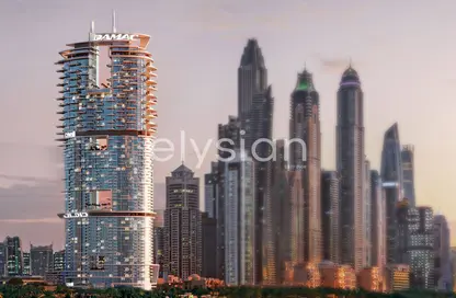 Apartment - 3 Bedrooms - 4 Bathrooms for sale in Cavalli Casa Tower - Dubai Media City - Dubai