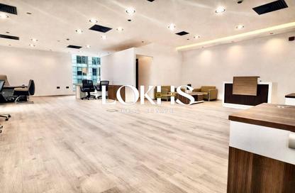 Office Space - Studio - 1 Bathroom for rent in The Prism - Business Bay - Dubai