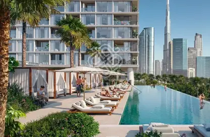 شقة - غرفة نوم - 2 حمامات للبيع في برج Verve City Walk B - فيرف سيتي ووك - سيتي ووك - دبي