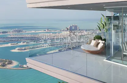 بنتهاوس - 4 غرف نوم - 5 حمامات للبيع في برج Seapoint 1 - سي بوينت - إعمار بيتشفرونت - دبي هاربور - دبي