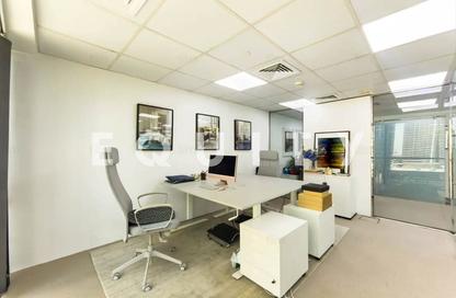 Office Space - Studio - 1 Bathroom for rent in Indigo Tower - JLT Cluster D - Jumeirah Lake Towers - Dubai