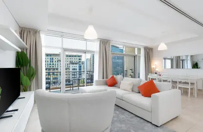Apartment - 2 Bedrooms - 3 Bathrooms for rent in Emaar Tower A - Emaar Towers - Deira - Dubai