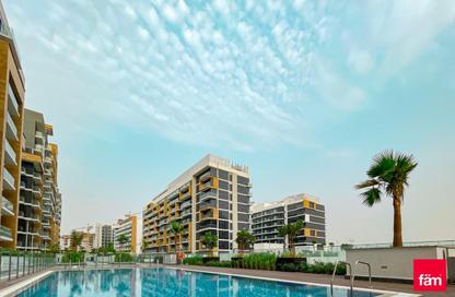 Apartment - Studio - 1 Bathroom for rent in Azizi Riviera 67 - Azizi Riviera - Meydan One - Meydan - Dubai