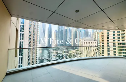 Apartment - 3 Bedrooms - 5 Bathrooms for rent in Ariyana Tower - Dubai Marina - Dubai