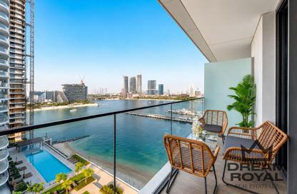 Apartment - 1 Bedroom - 1 Bathroom for sale in Palace Beach Residence Tower 1 - Palace Beach Residence - Emaar Beachfront - Dubai Harbour - Dubai
