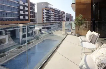 Apartment - Studio - 1 Bathroom for rent in AZIZI Riviera 27 - AZIZI Riviera - Meydan One - Meydan - Dubai