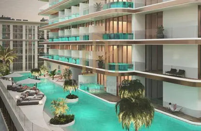Apartment - 1 Bathroom for sale in Peace Lagoons II by Peace Homes - Dubai Land Residence Complex - Dubai Land - Dubai