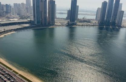 Apartment - 3 - 4 for sale in Beach Tower 2 - Al Khan Lagoon - Al Khan - Sharjah