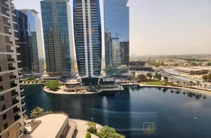 شقة - غرفة نوم - 2 حمامات للايجار في برج Green Lakess 1 - ابراج جرين ليك - (JLT) مجمع S - أبراج بحيرات الجميرا - دبي