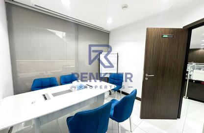 Office Space - Studio - 1 Bathroom for rent in The Prism - Business Bay - Dubai