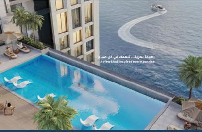 Apartment - 2 Bedrooms - 3 Bathrooms for sale in Cornish Tower - Al Rumaila - Ajman