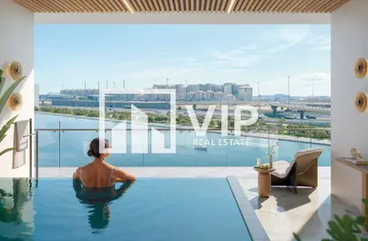 دوبلكس - 5 غرف نوم - 6 حمامات للبيع في باب القصر 22 - شاطئ الراحة - أبوظبي