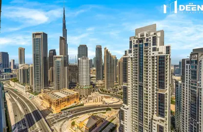 النزل و الشقق الفندقية - غرفة نوم - 2 حمامات للبيع في فندق ومساكن برج باراماونت - الخليج التجاري - دبي