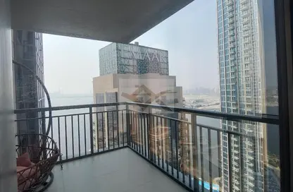 شقة - 2 غرف نوم - 2 حمامات للإيجار في دبي كريك ريزيدنس برج 2 شمال - Dubai Creek ريزيدنسز North - Dubai Creek ريزيدنسز - مرسى خور دبي - دبي