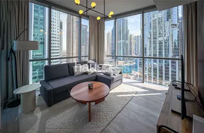 Apartment - 1 Bedroom - 2 Bathrooms for rent in Indigo Tower - JLT Cluster D - Jumeirah Lake Towers - Dubai