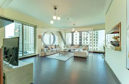 Apartment - 1 Bedroom - 1 Bathroom for rent in Shemara Tower - Marina Promenade - Dubai Marina - Dubai