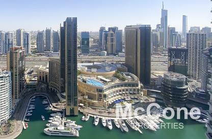 Apartment - 1 - 2 for rent in Bonaire Tower - Park Island - Dubai Marina - Dubai