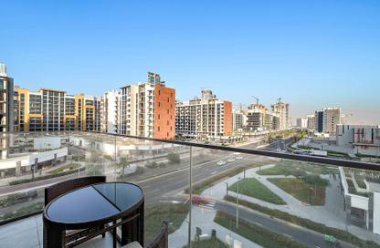 Apartment - Studio - 1 Bathroom for rent in Azizi Riviera 26 - Azizi Riviera - Meydan One - Meydan - Dubai