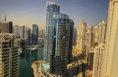 شقة - 3 غرف نوم - 4 حمامات للايجار في برج الفتان - أبراج الفتان مارين - جميرا بيتش ريزيدنس - دبي