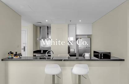 Apartment - 2 - 2 for rent in Damac Heights - Dubai Marina - Dubai