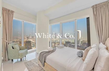Apartment - 2 - 2 for rent in Damac Heights - Dubai Marina - Dubai