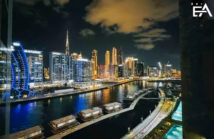 شقة - غرفة نوم - 2 حمامات للبيع في برج سكالا - الخليج التجاري - دبي