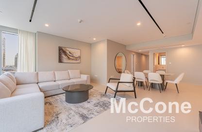Apartment - 3 - 3 for rent in LIV Waterside - Dubai Marina - Dubai
